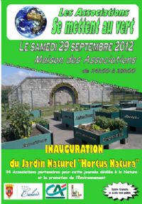 Les associations se mettent au vert. Le samedi 29 septembre 2012 à Calais. Pas-de-Calais. 